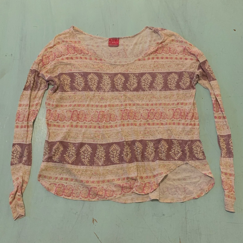 Free people oversized shirt